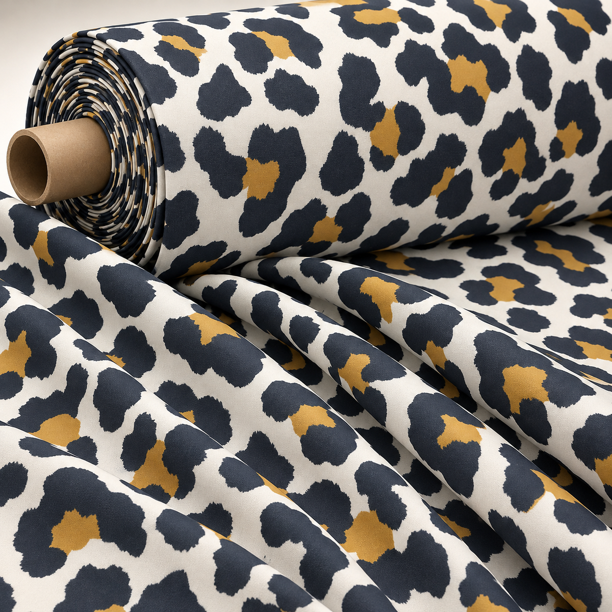 Leopard Print Fabric Sold by Yard