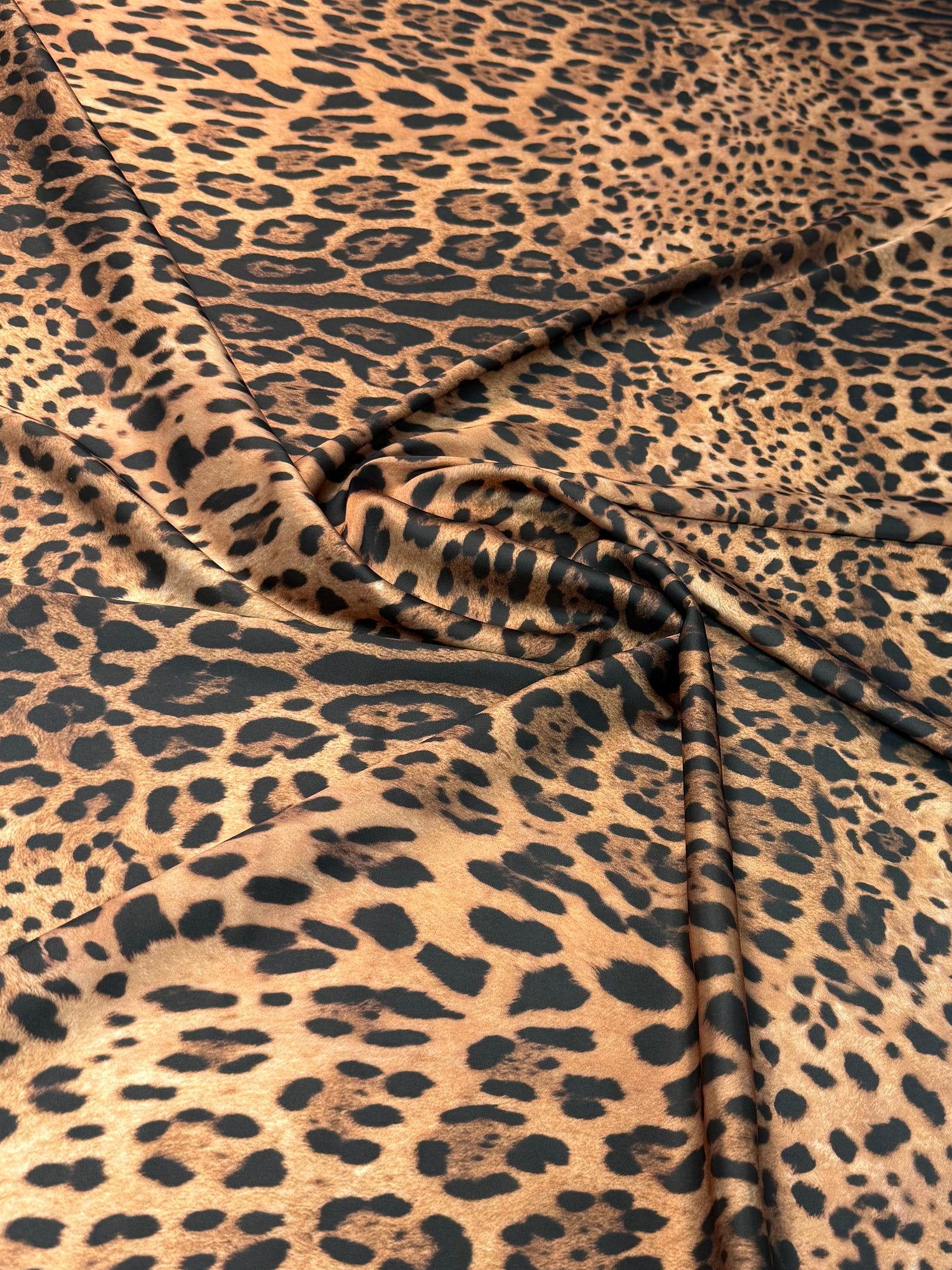 Classic Leopard Print Fashion Fabric by the Yard