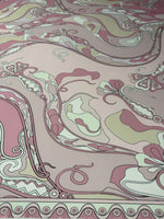 Abstract Pastel Spandex Fabric by the Metre - Whotex Fabrics London