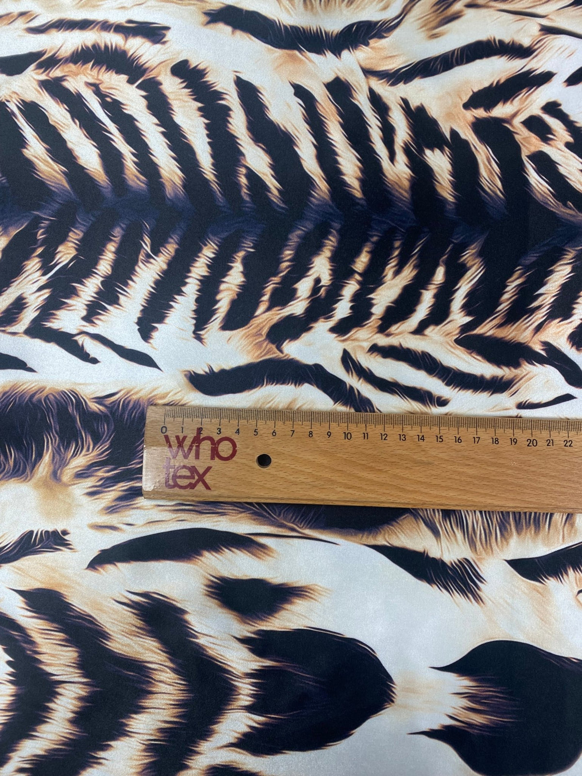 Animal Print Lycra Satin Fabric Sold by Metre - Whotex Fabrics London