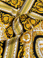 Baroque Printed Crepe Fabric by the Metre - Whotex Fabrics London