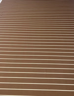 Brown Pinstripe Crepe Fabric by the Metre - Whotex Fabrics London