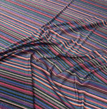 Glitter Striped Lurex Spandex Fabric - 4 - Way Stretch Dress Fabric - Whotex Fabrics London