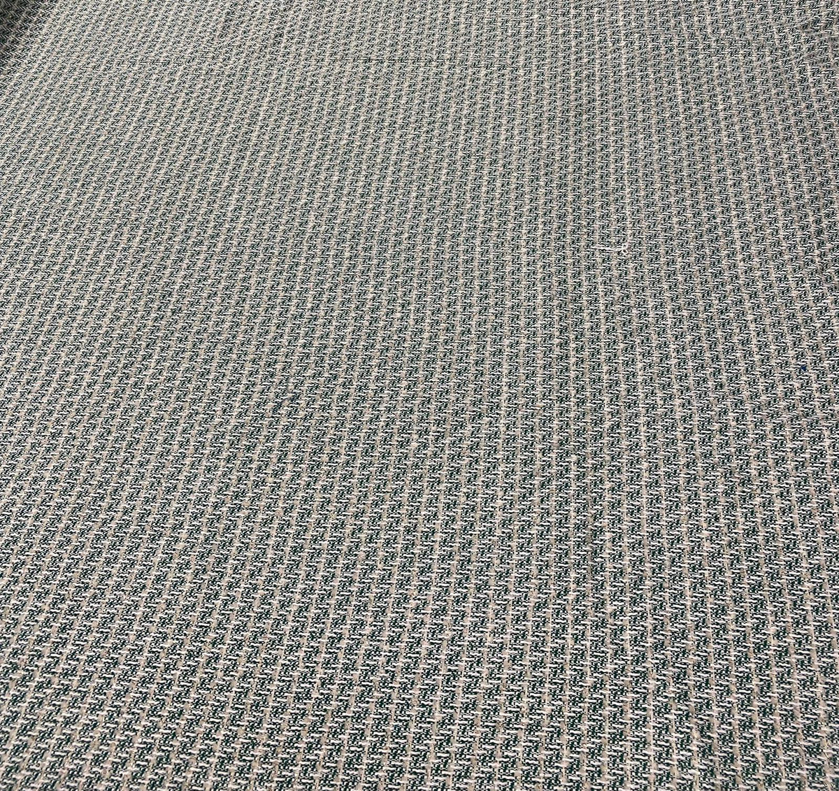 Green Textured Tweed Wool Fabric by the Metre - Whotex Fabrics London