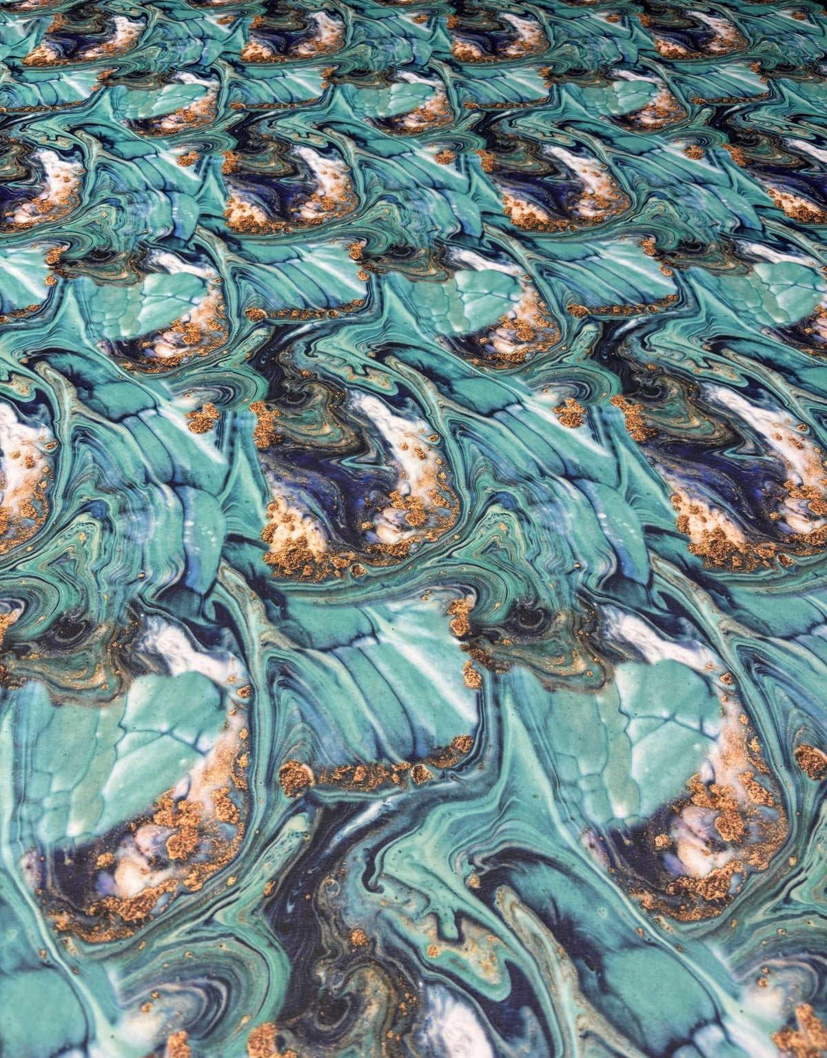 Marble Effect Chiffon Fabric by the Metre - Whotex Fabrics London