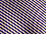 Navy Blue Stripe Fabric – Classic Diagonal Design - Whotex Fabrics London