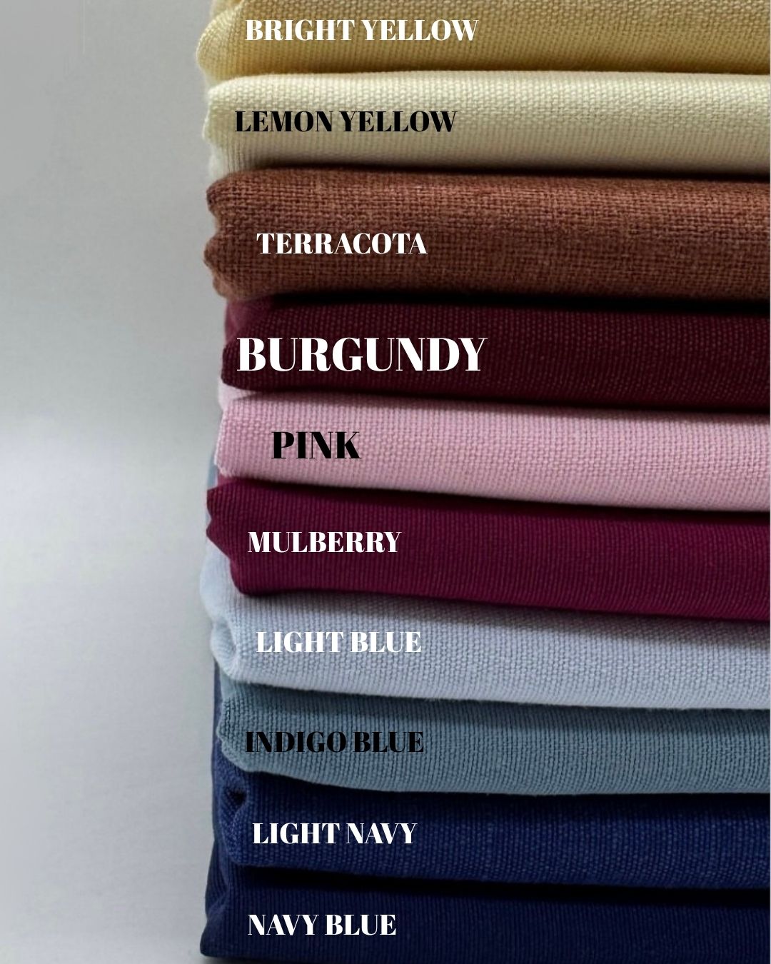 Organic Cotton Linen Fabric by the Metre – Sustainable Natural Blend for Dressmaking & Home Décor - Whotex Fabrics London