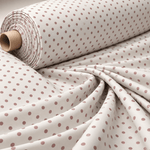Polka Dot Lycra Stretch Fabric by the Metre - Whotex Fabrics London