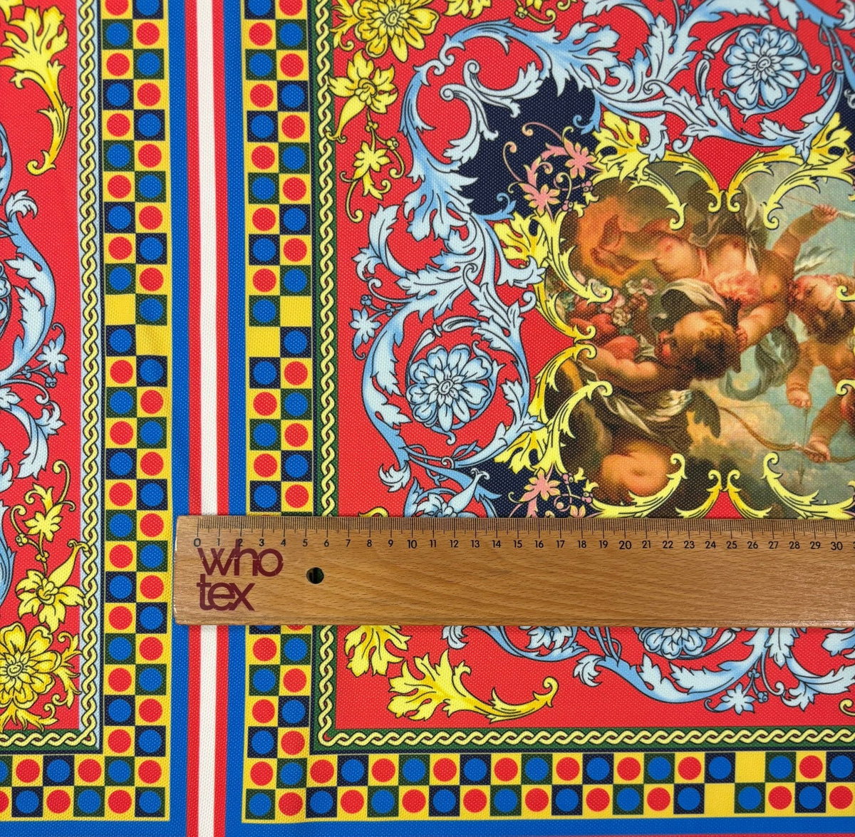 Sicilian Pattern Fabric by Metre - Whotex Fabrics London