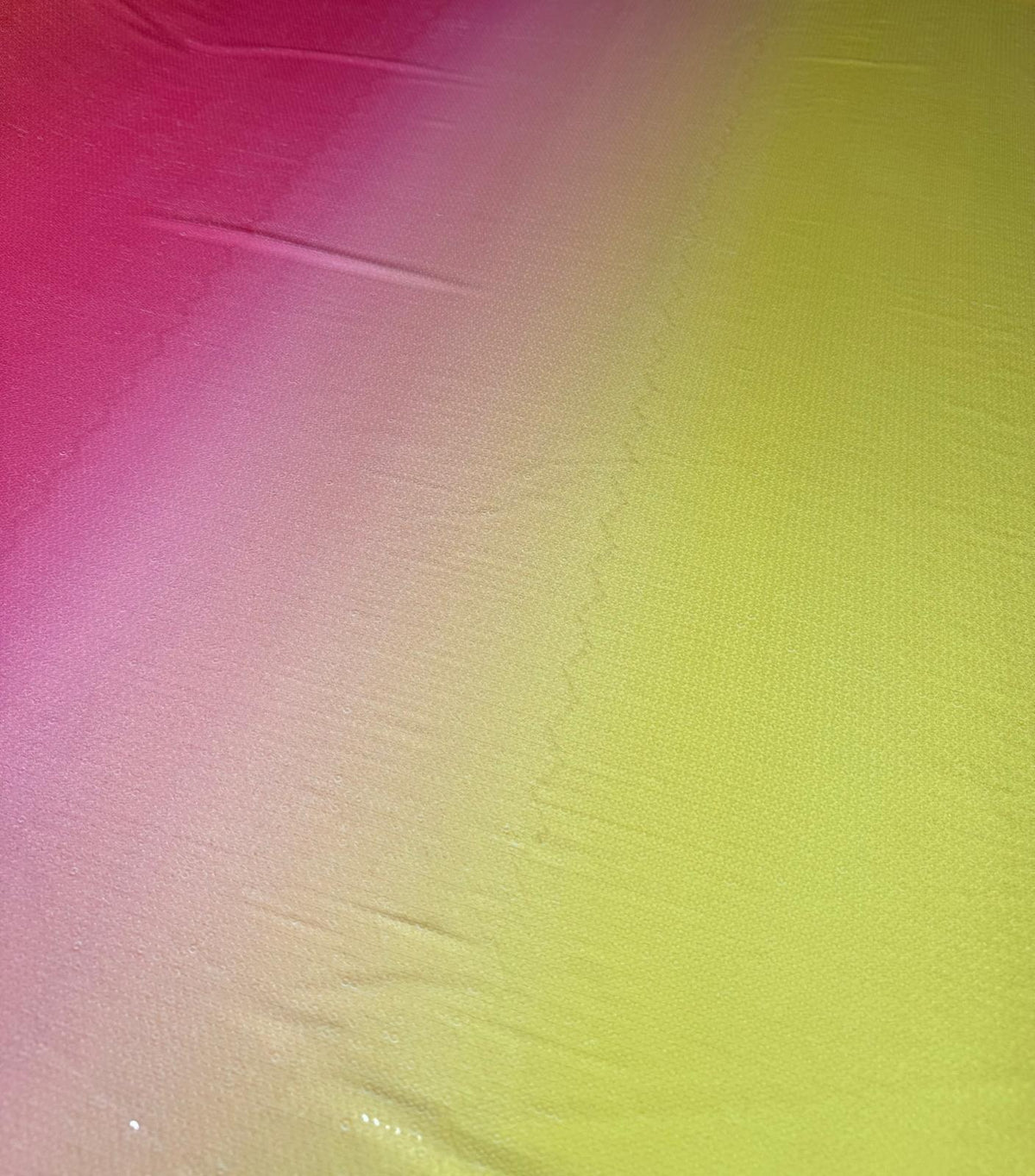 Yellow Pink Ombre Sequin Fabric for Dresses - Whotex Fabrics London