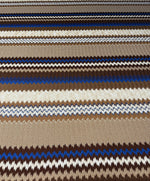 Zigzag Knit Mesh Fabric with Shimmer Elastic Jersey for Fashion Apparel - Whotex Fabrics London